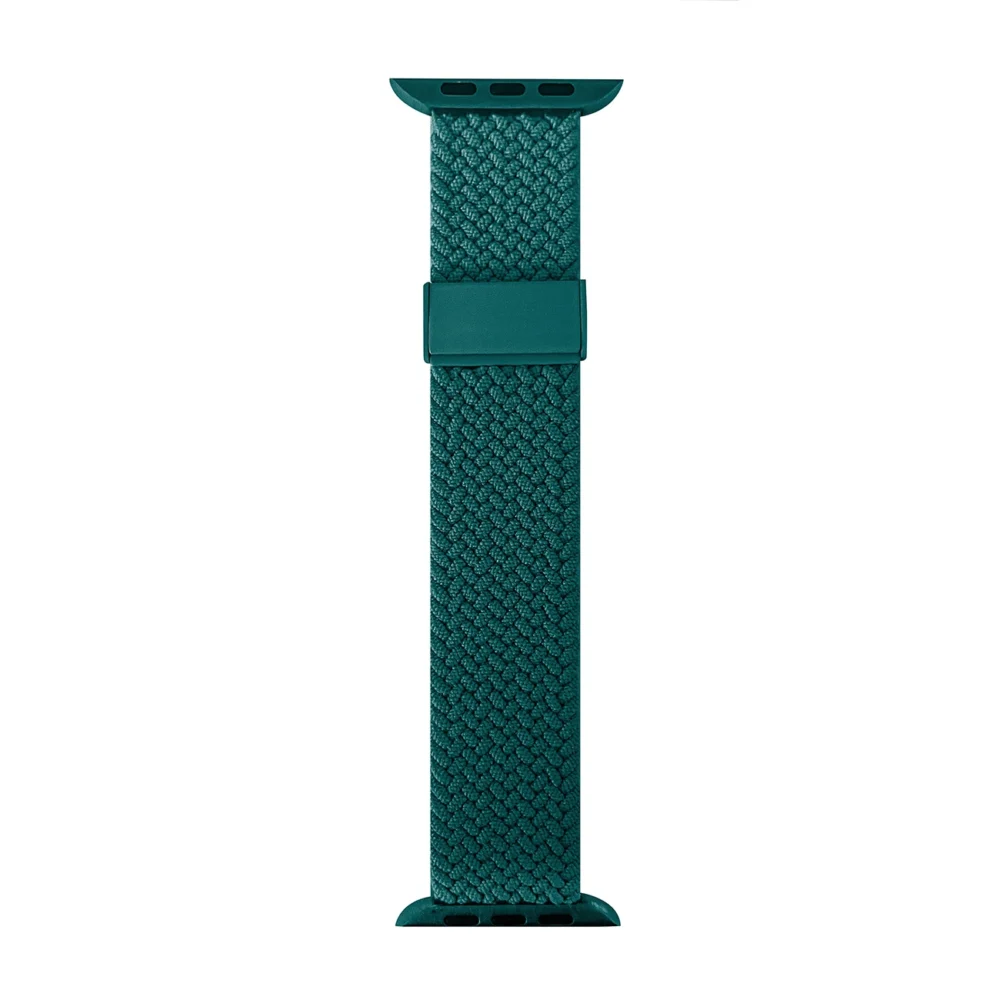 Puro Loop Nylon Strap for Apple Watch 42 / 44 / 45 / 49 mm - Dark Greeneng