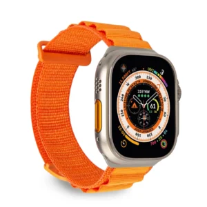 Puro Extreme Nylon Strap for Apple Watch 42 / 44 / 45 / 49 mm - Orangeeng