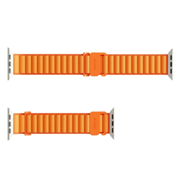 Puro Extreme Nylon Strap for Apple Watch 42 / 44 / 45 / 49 mm - Orangeeng