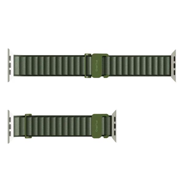 Puro Extreme Nylon Strap for Apple Watch 42 / 44 / 45 / 49 mm - Dark Greeneng