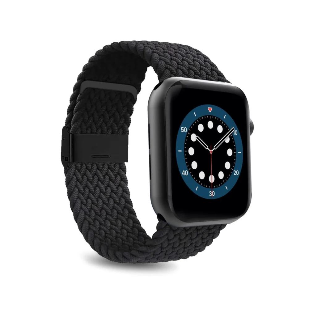 Puro Loop Nylon Strap for Apple Watch 38 / 40 / 41 mm - Blackeng