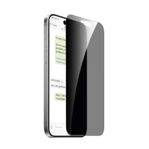 Puro Privacy Tempered Glass for iPhone 16 Proeng