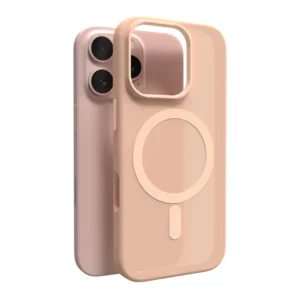 Puro Daylight MagSafe Silicone Case for iPhone 16 Pro Max - Beigeeng