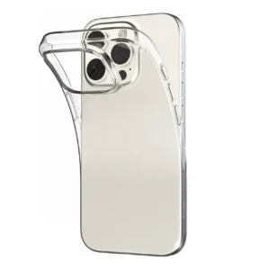 Puro 03 Nude Silicone Case for iPhone 16 Pro Max - Transparenteng