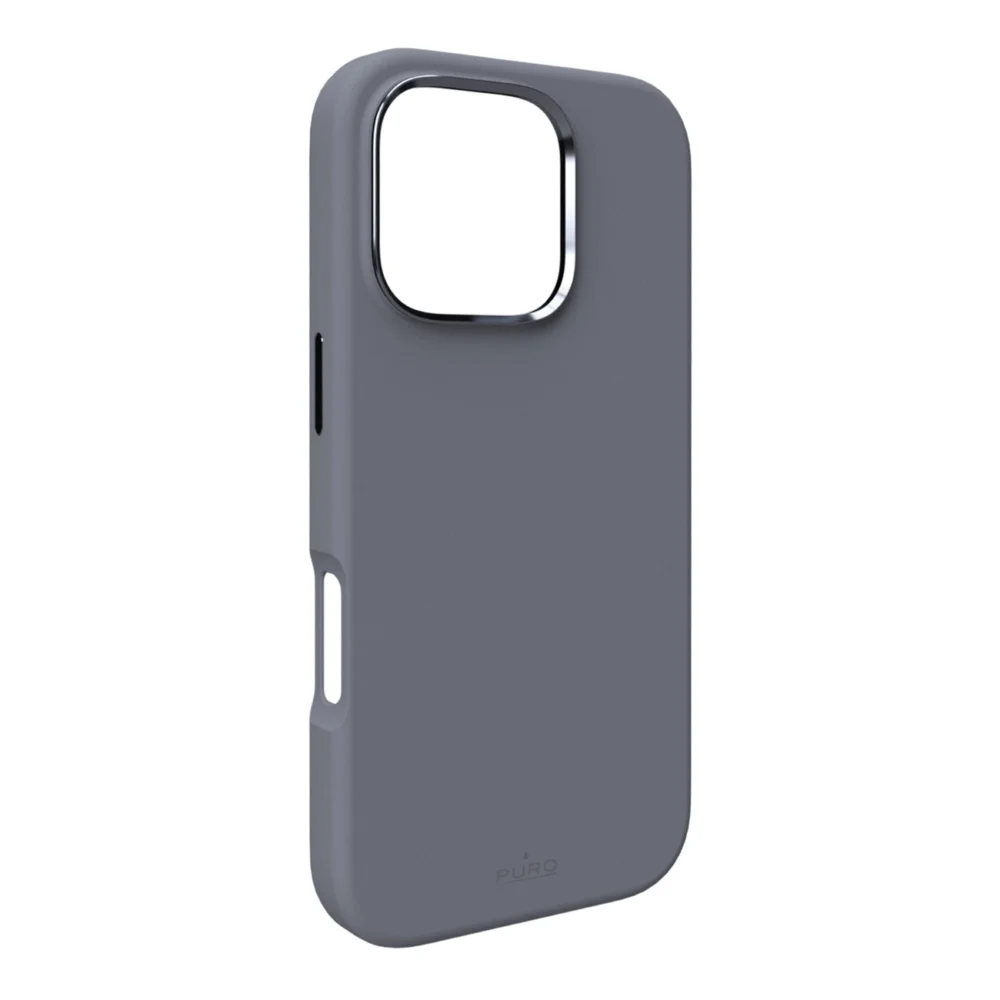 Puro Icon Mag Pro MagSafe Silicone Case for iPhone 16 Pro - Dark Grayeng
