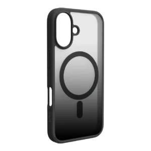 Puro Gradient MagSafe Silicone Case for iPhone 16 Plus - Blackeng