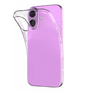 Puro 03 Nude Silicone Case for iPhone 16 - Transparenteng