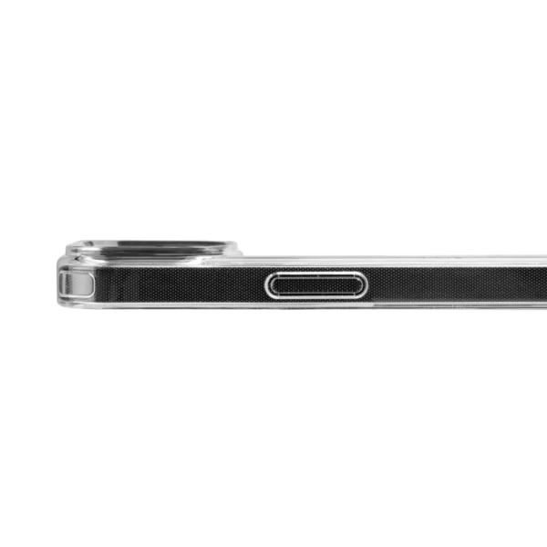 Puro Cover in PC+TPU+TPE with integrated magnets "LITE MAG PRO" for iPhone 15 Pro, white coloreng
