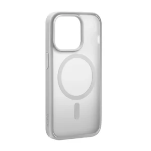 Puro Gradient MagSafe Silicone Case for iPhone 15 Pro - Silvereng