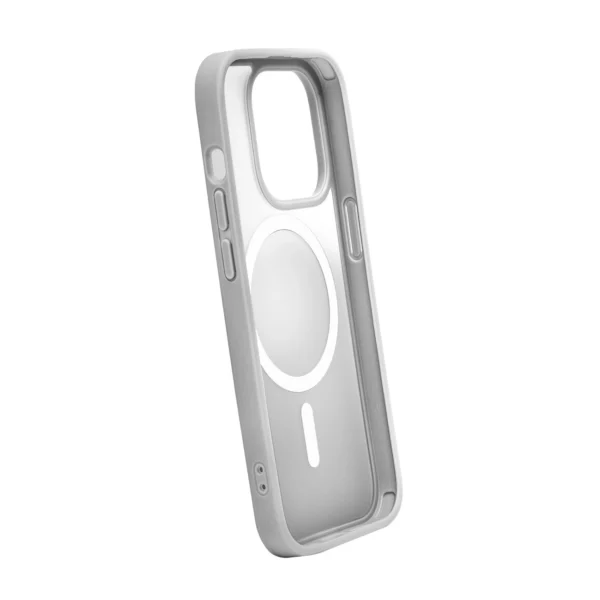 Puro Gradient MagSafe Silicone Case for iPhone 15 Pro - Silvereng