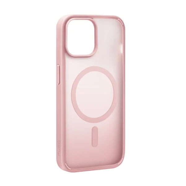 Puro Gradient MagSafe Silicone Case for iPhone 15 Plus - Pinkeng