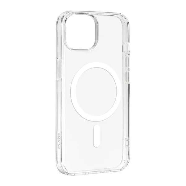 Puro Lite Mag Case with MagSafe for iPhone 15 - Cleareng
