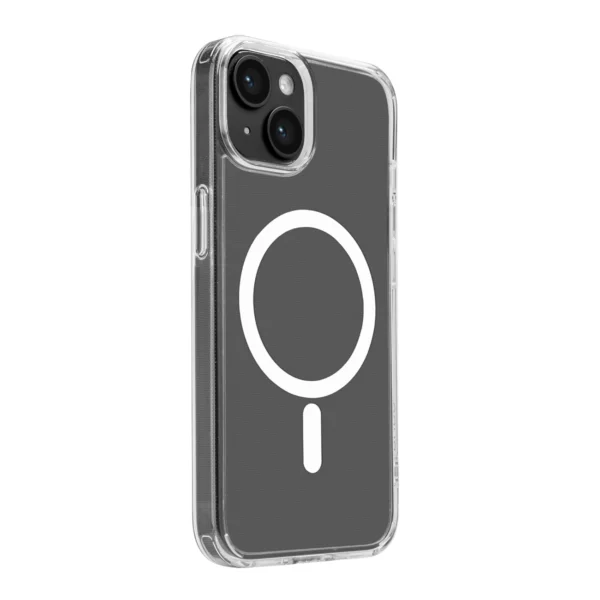 Puro Lite Mag Case with MagSafe for iPhone 15 - Cleareng