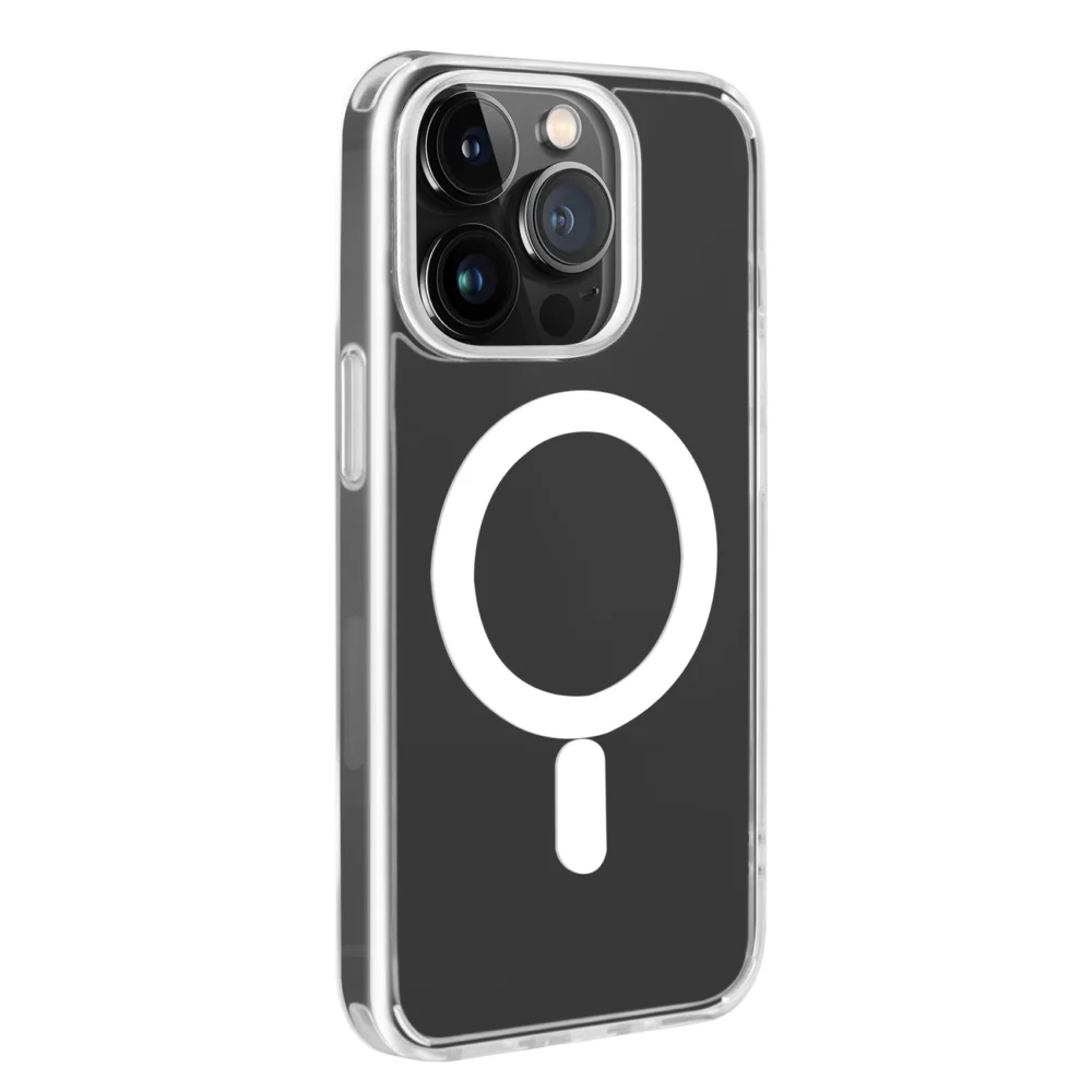 Puro Lite Mag MagSafe Silicone Case for iPhone 14 Pro - Transparenteng