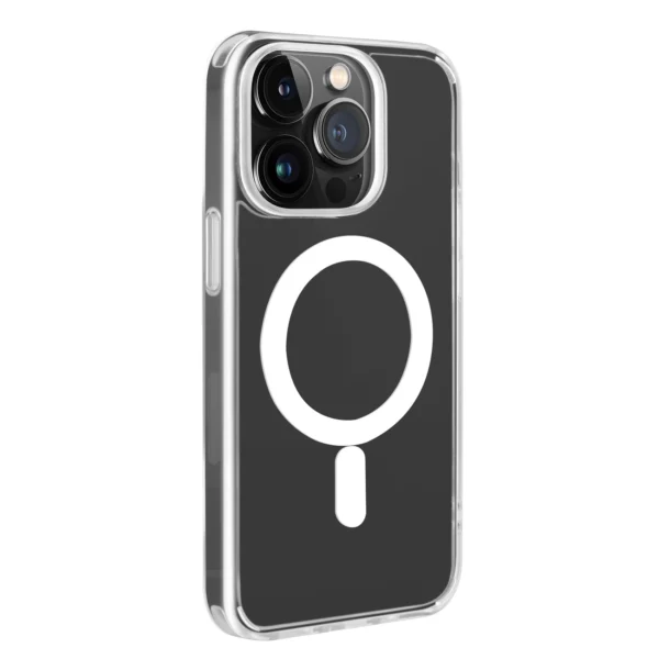 Puro Lite Mag MagSafe Silicone Case for iPhone 14 Pro - Transparenteng