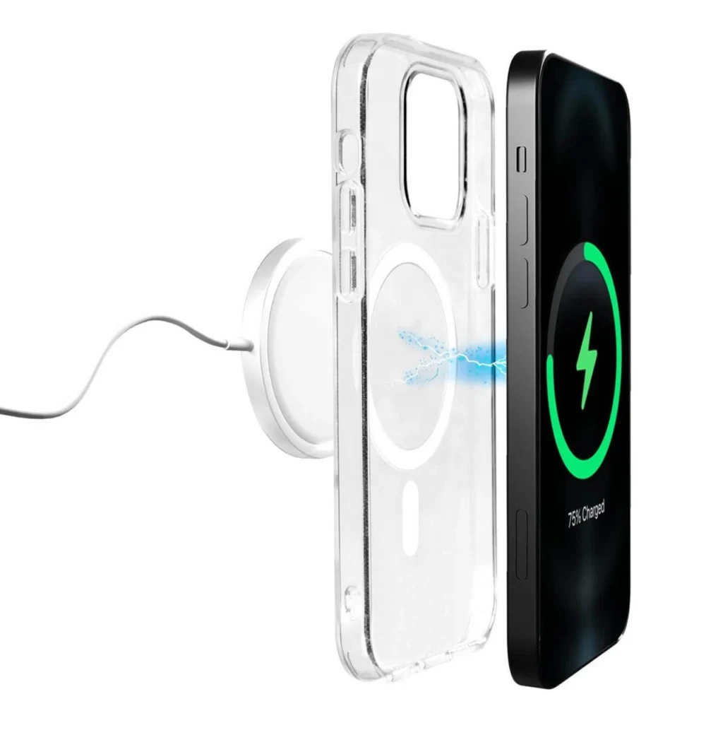 Puro Lite Mag MagSafe Silicone Case for iPhone 14 / 13 - Transparenteng