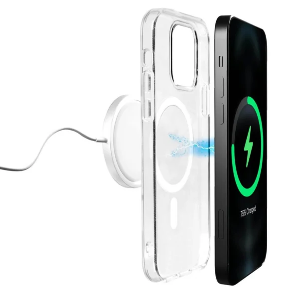 Puro Lite Mag MagSafe Silicone Case for iPhone 14 / 13 - Transparenteng