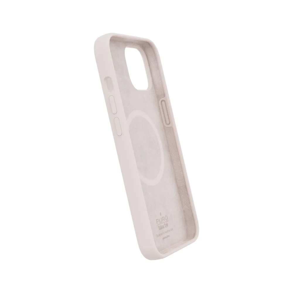 Puro Icon Mag Pro MagSafe Silicone Case for iPhone 13 / 14 - Pinkeng