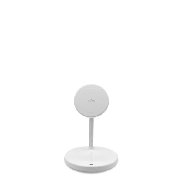 Puro Mag Station 3 in 1 Inductive Charger with Stand - Whiteeng