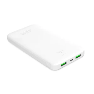 Powerbank Puro White 10000mAh 12W 2xUSB-A + USB-C - whiteeng