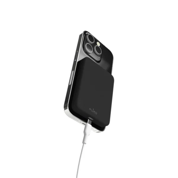 Puro Mini Power Mag 4200mAh Power Bank with MagSafe USB-C - Blackeng