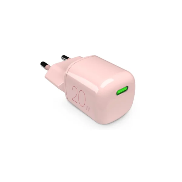 Puro 20W GaN USB-C Wall Charger - Pinkeng