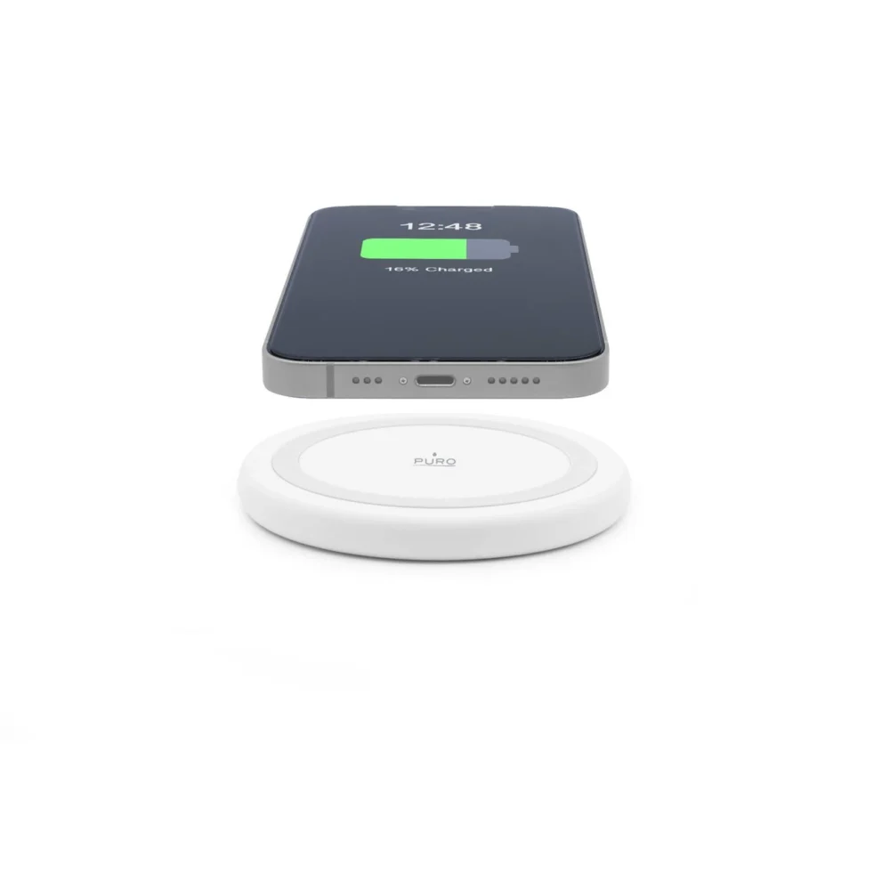 Puro Wireless Charger for Android, iPhone - Whiteeng