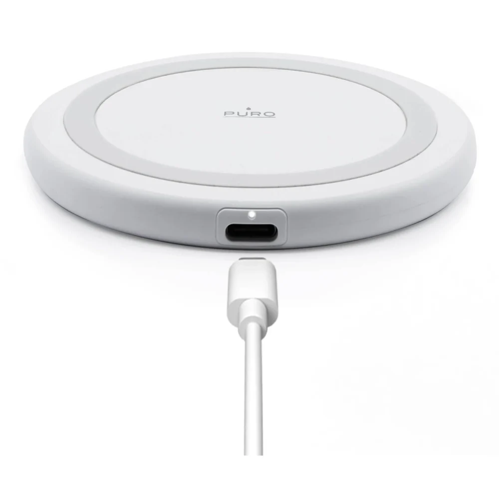 Puro Wireless Charger for Android, iPhone - Whiteeng