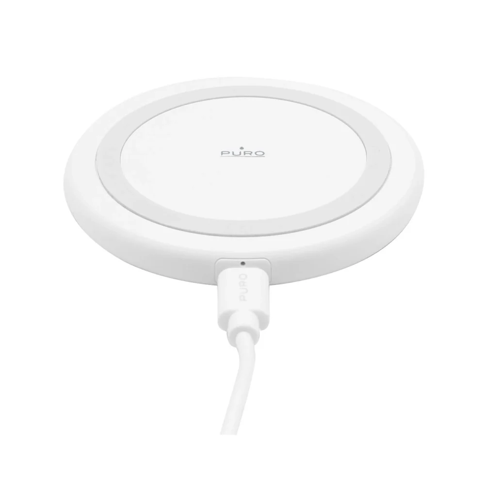 Puro Wireless Charger for Android, iPhone - Whiteeng