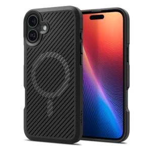 Spigen Core Armor Mag Case with MagSafe for iPhone 16 - Matte Blackeng