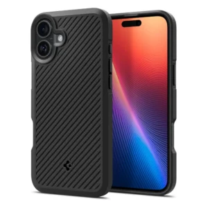 Spigen Core Armor iPhone 16 Case - Matte Blackeng