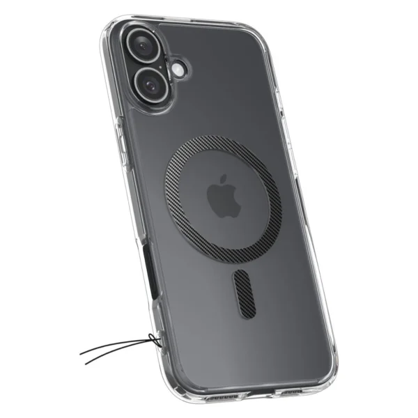 Spigen Ultra Hybrid MagSafe Carbon Fiber for iPhone 16 - Dark Grayeng