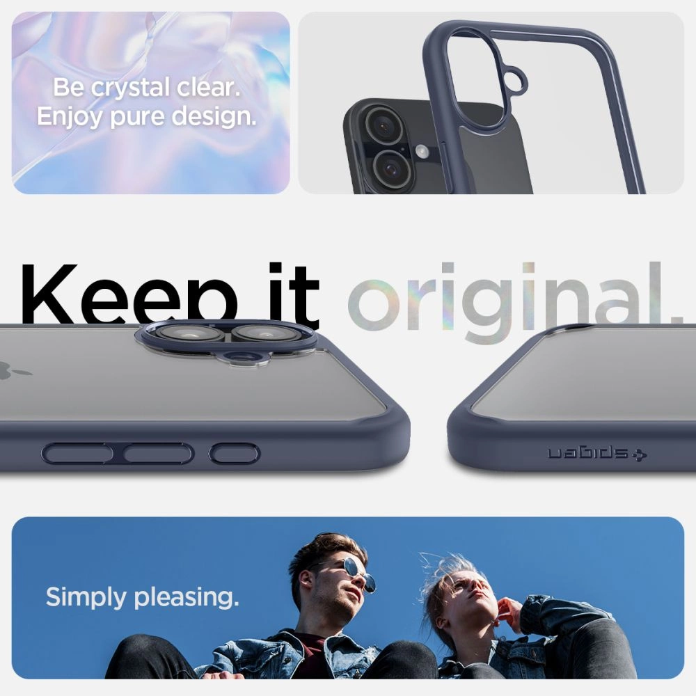 Spigen Ultra Hybrid MagSafe for iPhone 16 - Blueeng