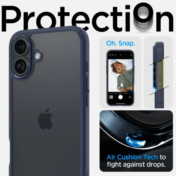 Spigen Ultra Hybrid MagSafe for iPhone 16 - Blueeng