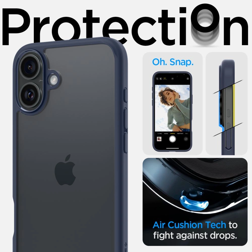 Spigen Ultra Hybrid MagSafe for iPhone 16 - Blueeng