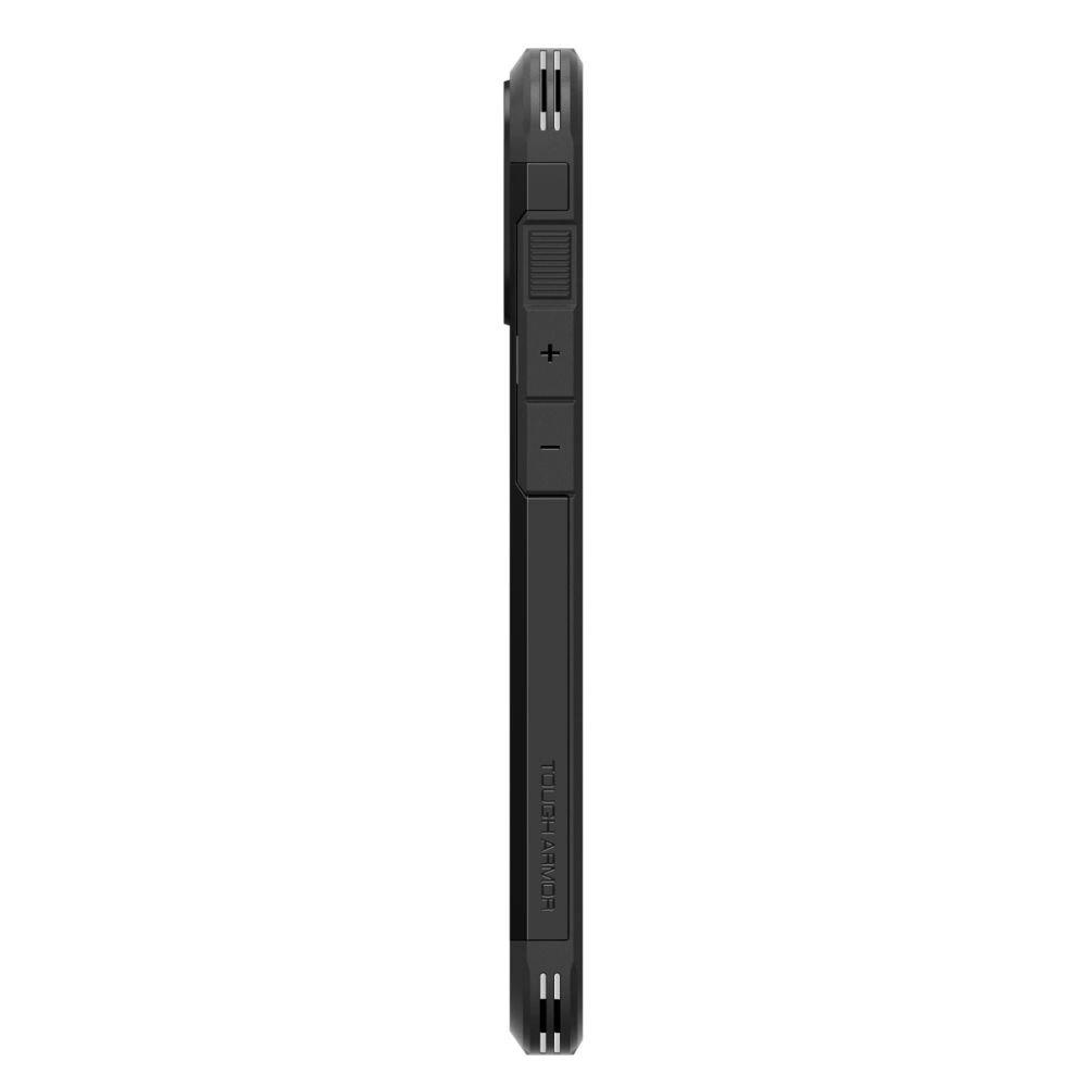 Spigen Tough Armor MagSafe case with stand for iPhone 16 - blackeng