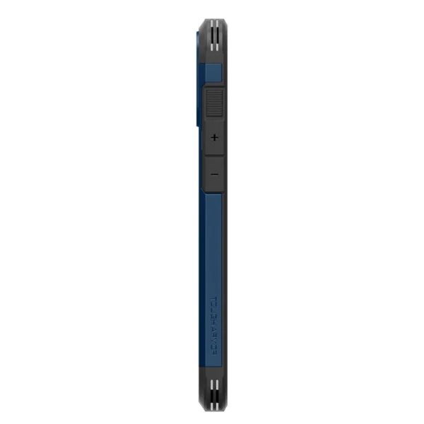 Spigen Tough Armor MagSafe case with stand for iPhone 16 - blueeng