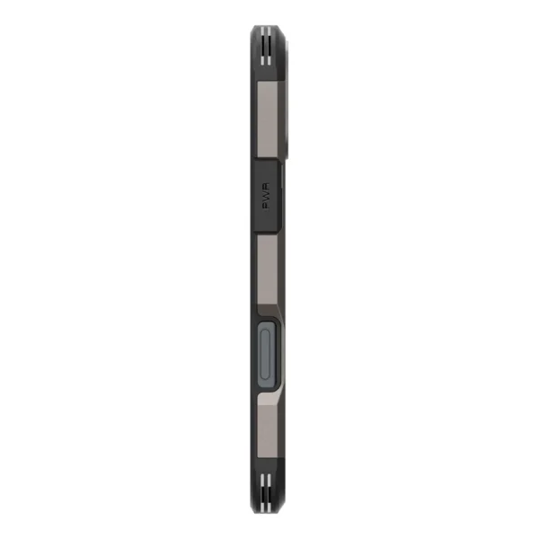 Spigen Tough Armor MagSafe case with stand for iPhone 16 - gunmetaleng