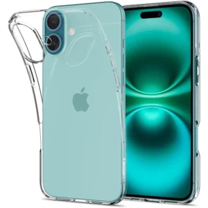 Spigen Liquid Crystal iPhone 16 Case - Cleareng