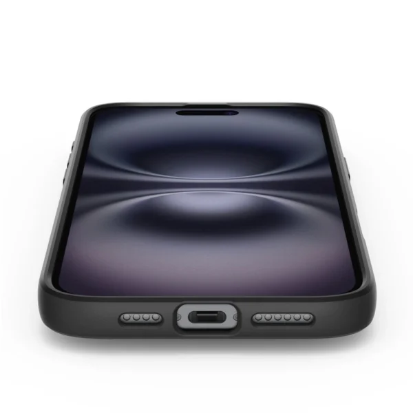 Spigen Liquid Air iPhone 16 Case - Blackeng