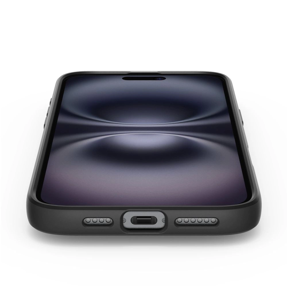 Spigen Liquid Air iPhone 16 Case - Blackeng