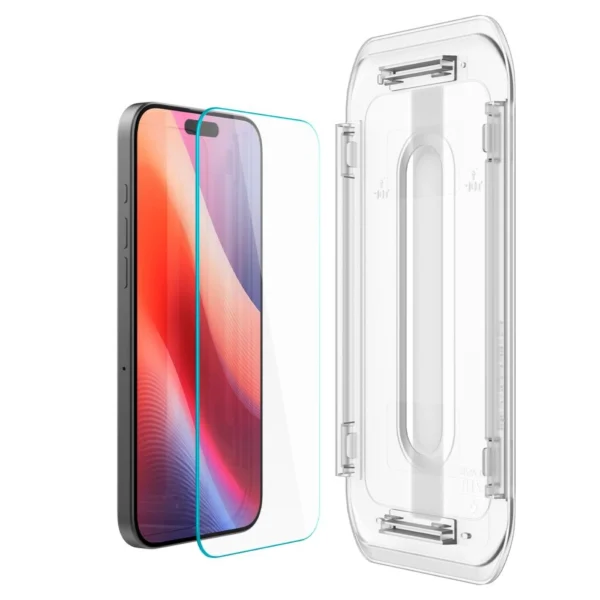 Spigen Glas.tR EZ Fit Tempered Glass for iPhone 16 Proeng