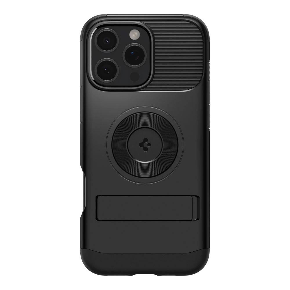 Spigen Slim Armor MagSafe iPhone 16 Pro Case - Blackeng