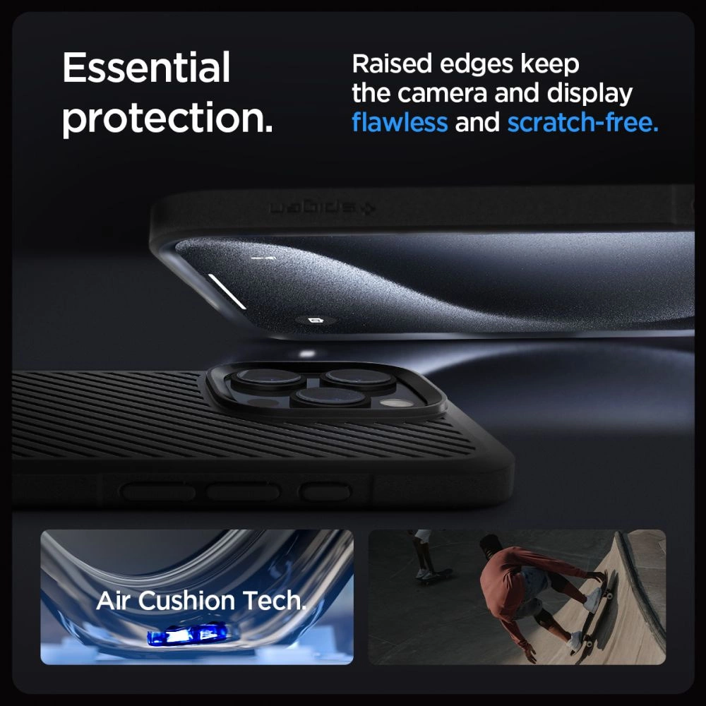 Spigen Core Armor iPhone 16 Pro Case - Matte Blackeng