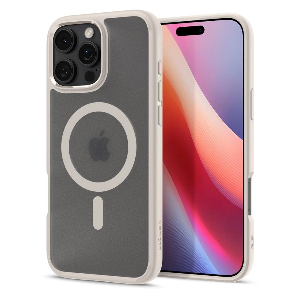 Spigen Ultra Hybrid Mag case with MagSafe for iPhone 16 Pro - titaniumeng