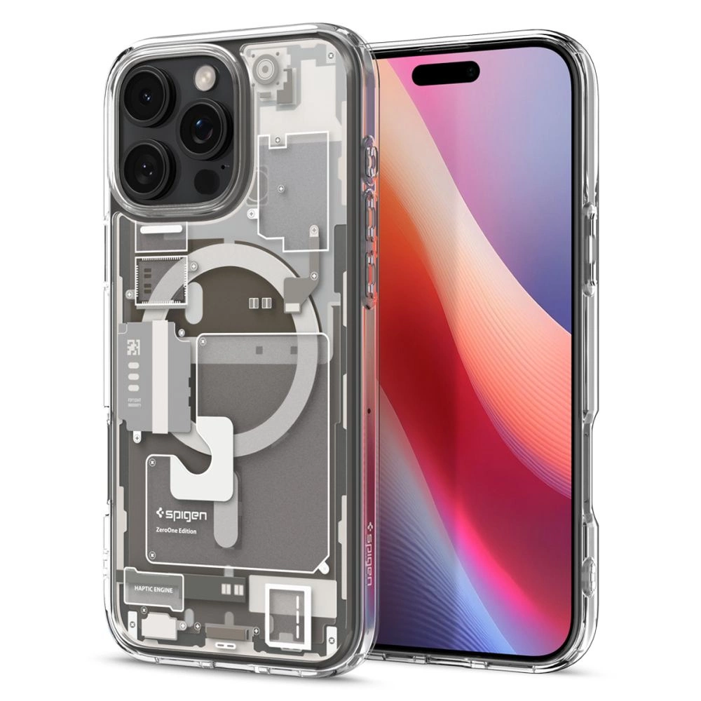 Spigen Ultra Hybrid Mag Zero One case with MagSafe for iPhone 16 Pro - titaniumeng
