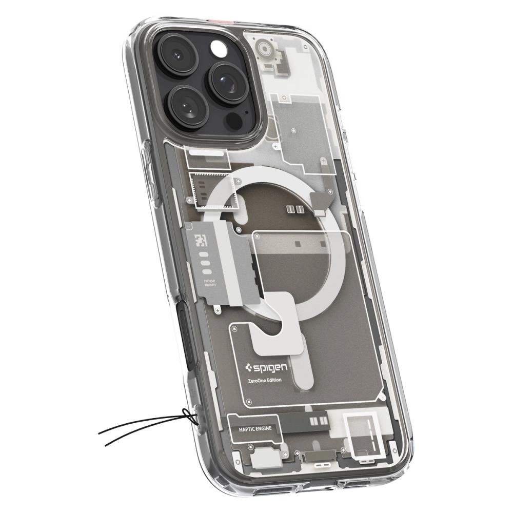 Spigen Ultra Hybrid Mag Zero One case with MagSafe for iPhone 16 Pro - titaniumeng