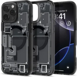 Spigen Ultra Hybrid Mag Zero One Case with MagSafe for iPhone 16 Pro - Dark Grayeng