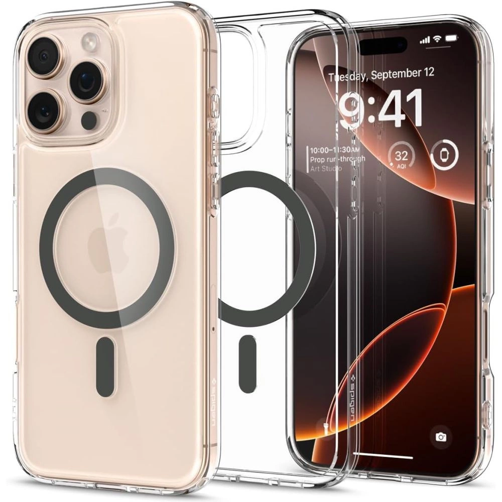 Spigen Ultra Hybrid Mag case with MagSafe for iPhone 16 Pro - graphiteeng