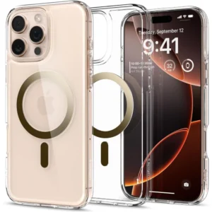 Spigen Ultra Hybrid Mag Case with MagSafe for iPhone 16 Pro - Goldeng